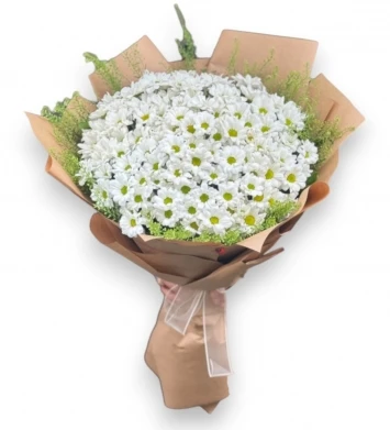 Beyaz Aşk - Papatya Buketi